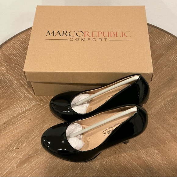 MARCO REPUBLIC Rome Women's Comfort Pumps Memory Foam Cushion High Heels - Picture 10 of 10